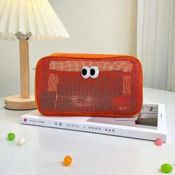 grande trousse de toilette rouge enfant