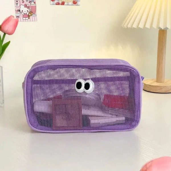 grande trousse de toilette violet enfant