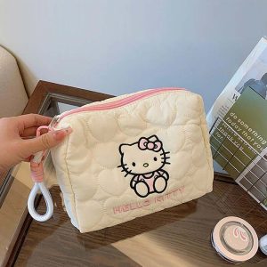 trousse de toilette blanche enfant Hello Kitty