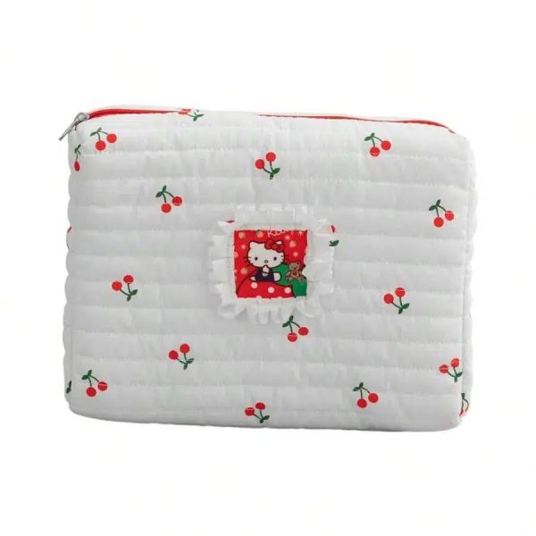 trousse de toilette blanche Hello Kitty femme