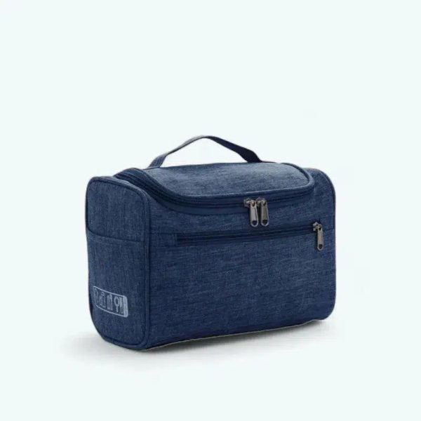 trousse de toilette bleue avion pour homme