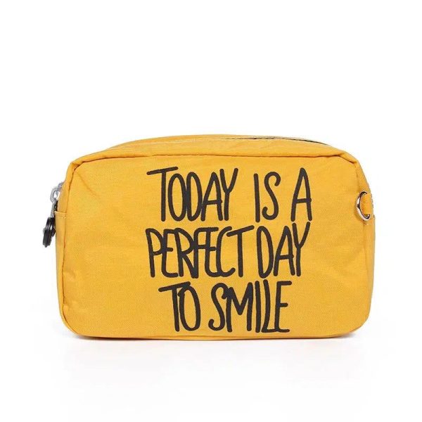 trousse de toilette jaune enfant