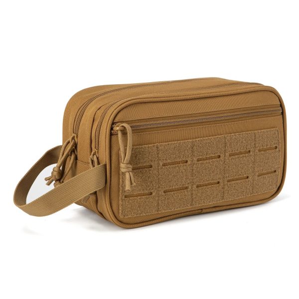 trousse de toilette marron voyage homme