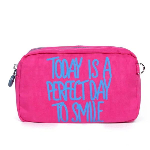 trousse de toilette rose enfant