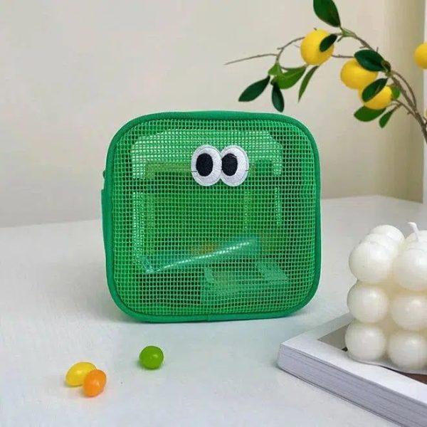 trousse de toilette verte enfant