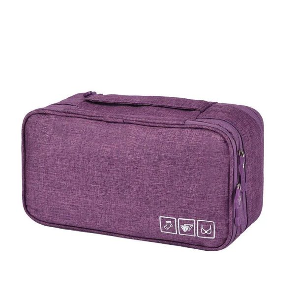 trousse de toilette violet avion femme
