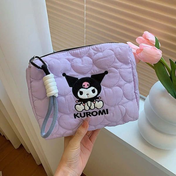 trousse de toilette violet enfant Hello Kitty Kuromi
