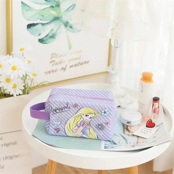 trousse de toilette violet princesse raiponce disney enfant