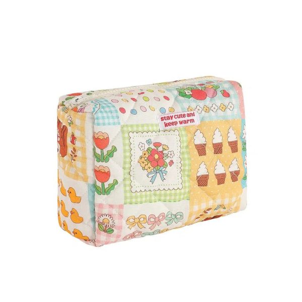 trousse de toilette voyage femme coton