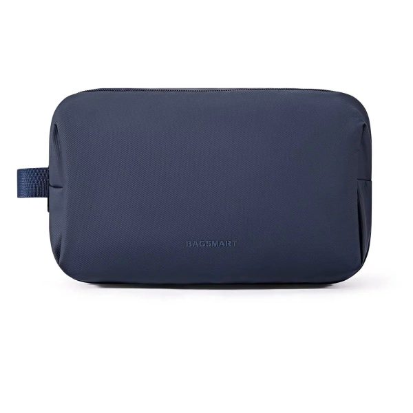 trousse de toilette bleue tendance homme