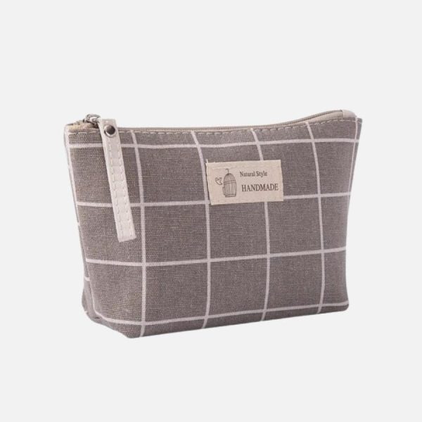 trousse de toilette fait main