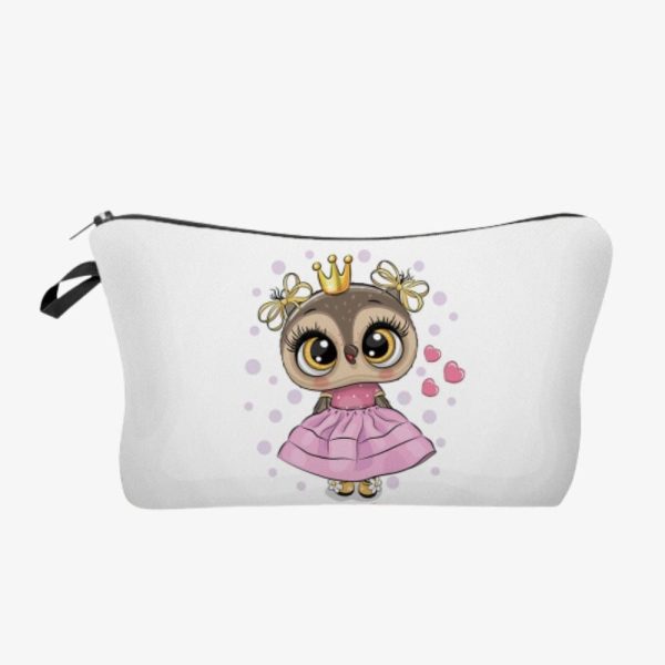 trousse de toilette fille princesse hibou