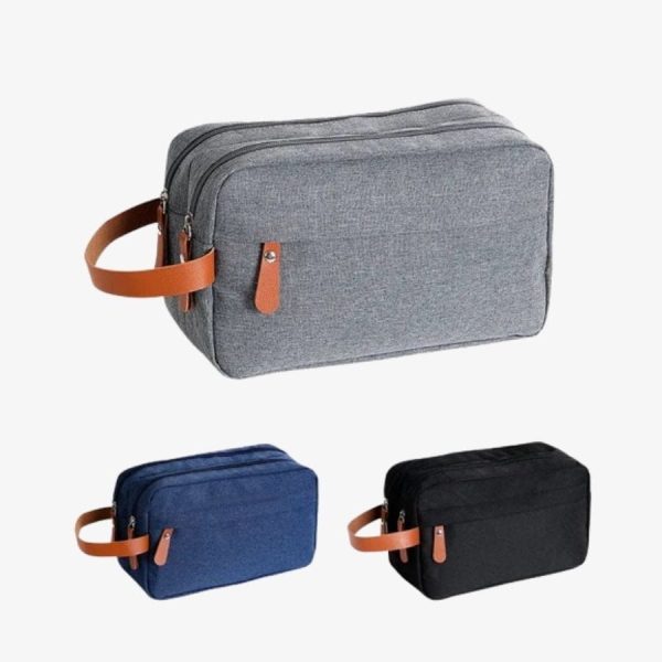 trousse de toilette pour voyageur