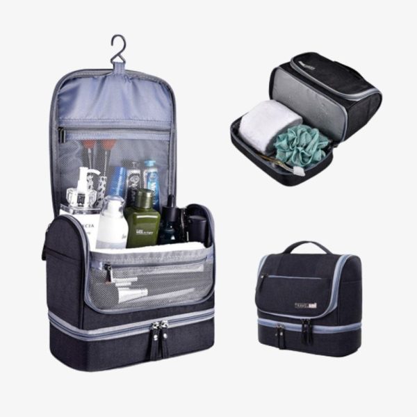 trousse de toilette suspendue homme
