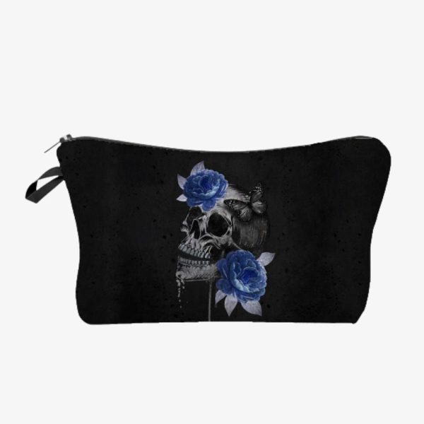 trousse de toilette tête de mort