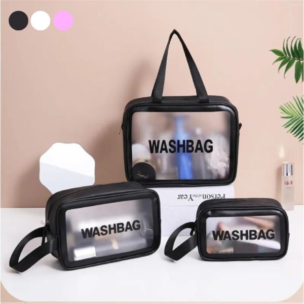 trousse de toilette transparente WashBag