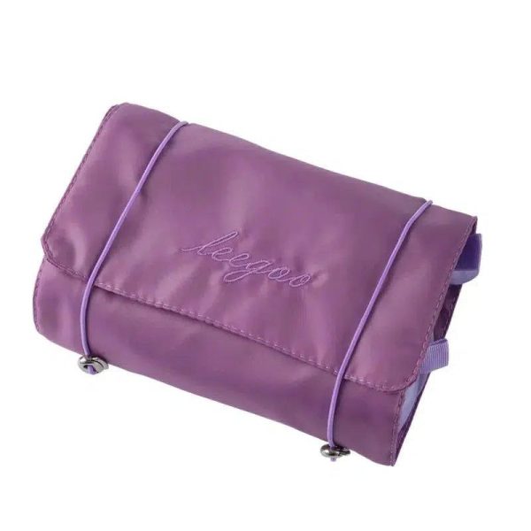 trousse de toilette violet à suspendre voyage femme