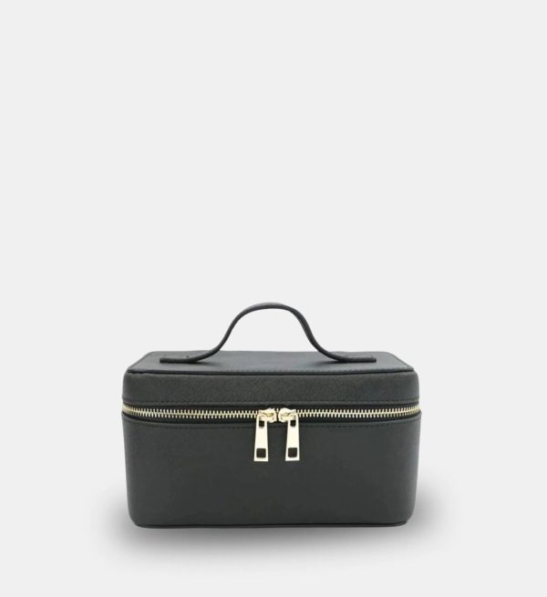 vanity case femme vintage cuir