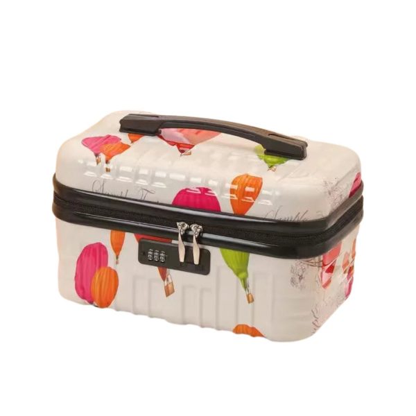 vanity case rigide imprimés montgolfières